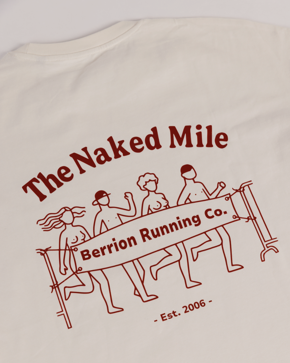 The Naked Mile | Oversized T-Shirt Detail