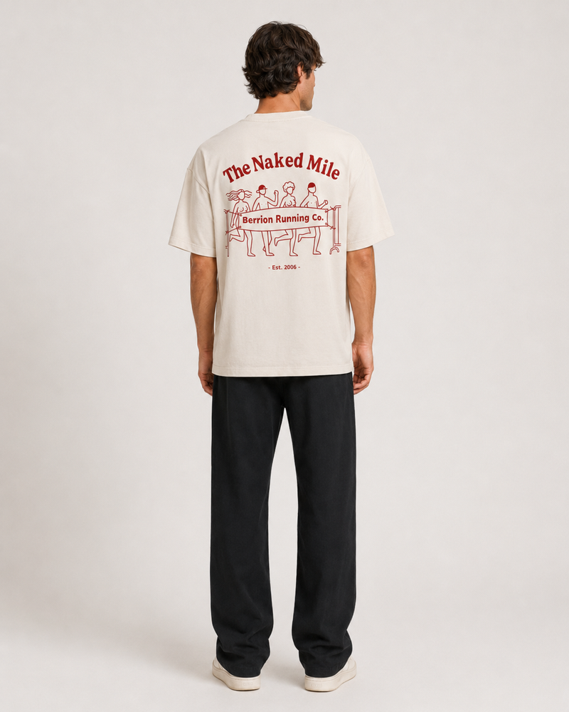 The Naked Mile | Oversized T-Shirt