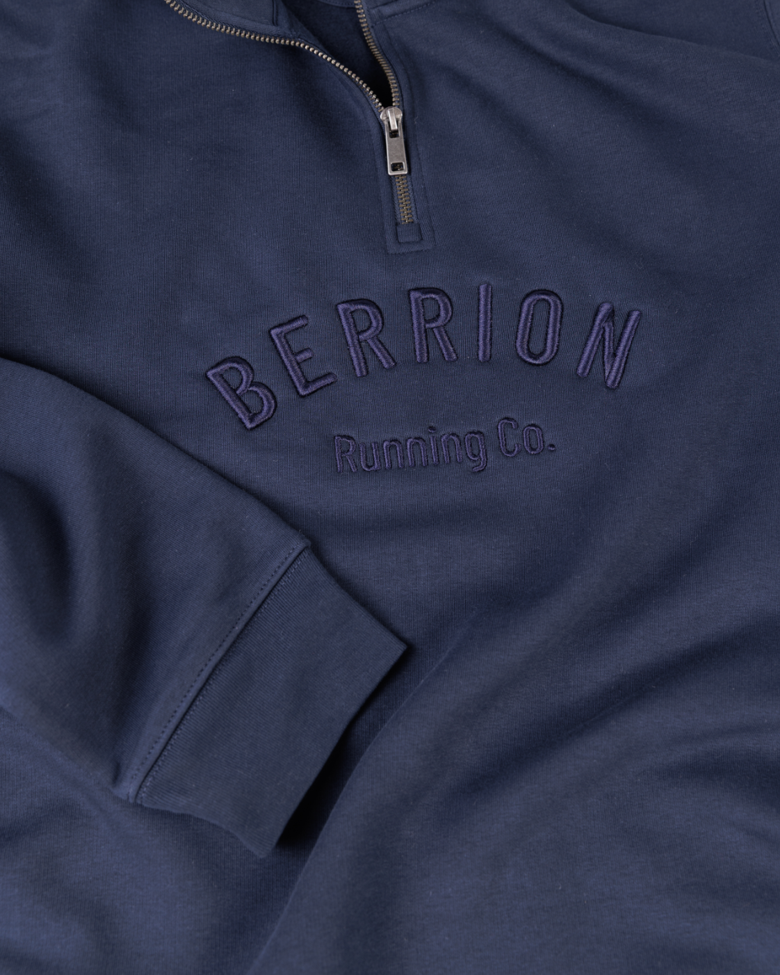 Berrion Running Co. | Quarter Zip Detail